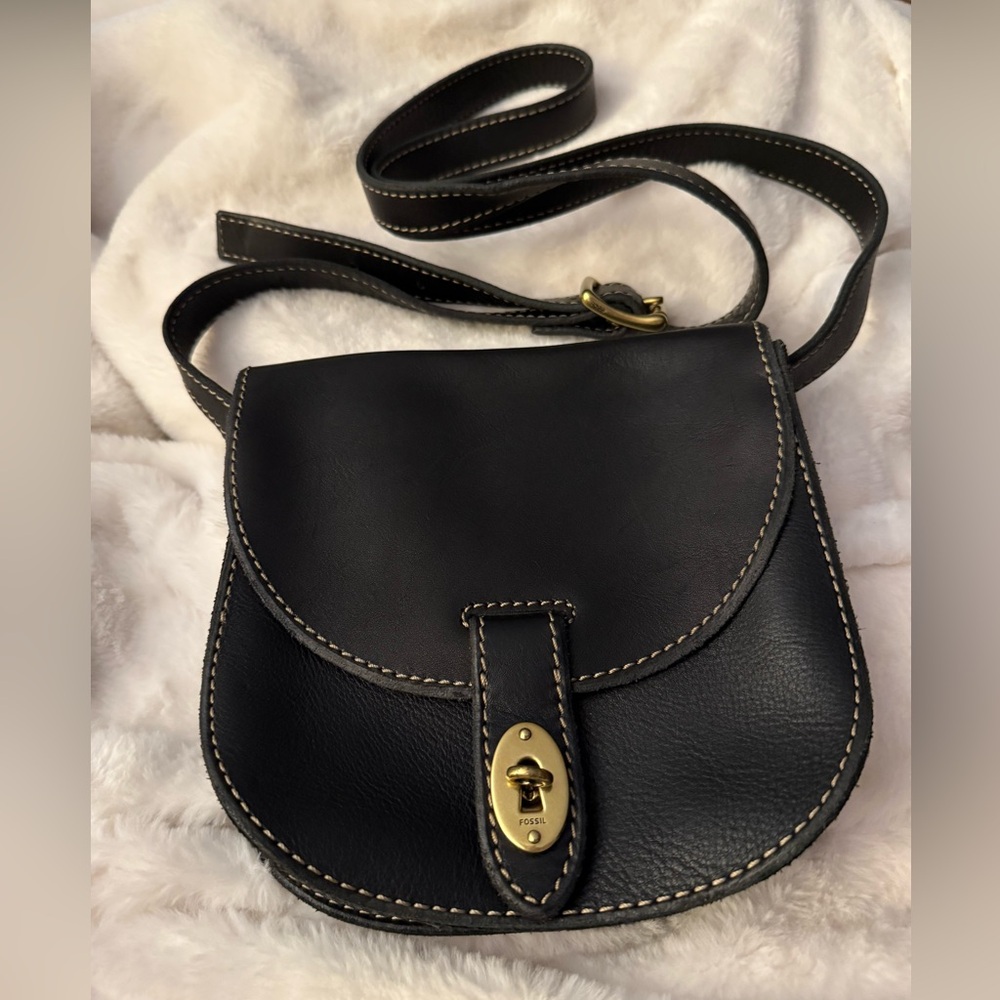 Fossil Black Crossbody Bag